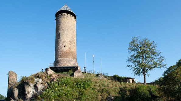 Die Burg Nohfelden Außenansicht Burg Nohfelden