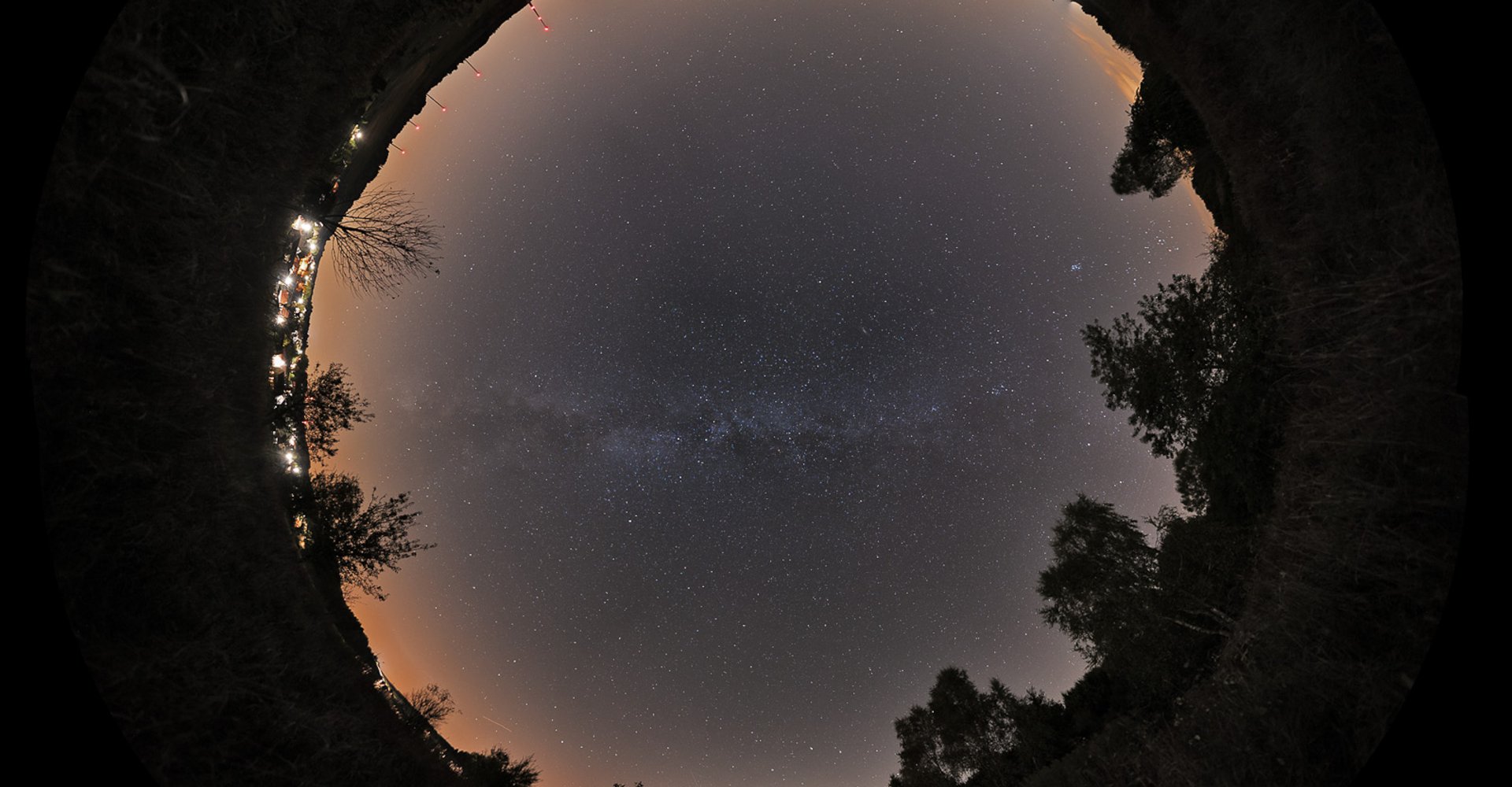 Blick auf den Sternenhimmel