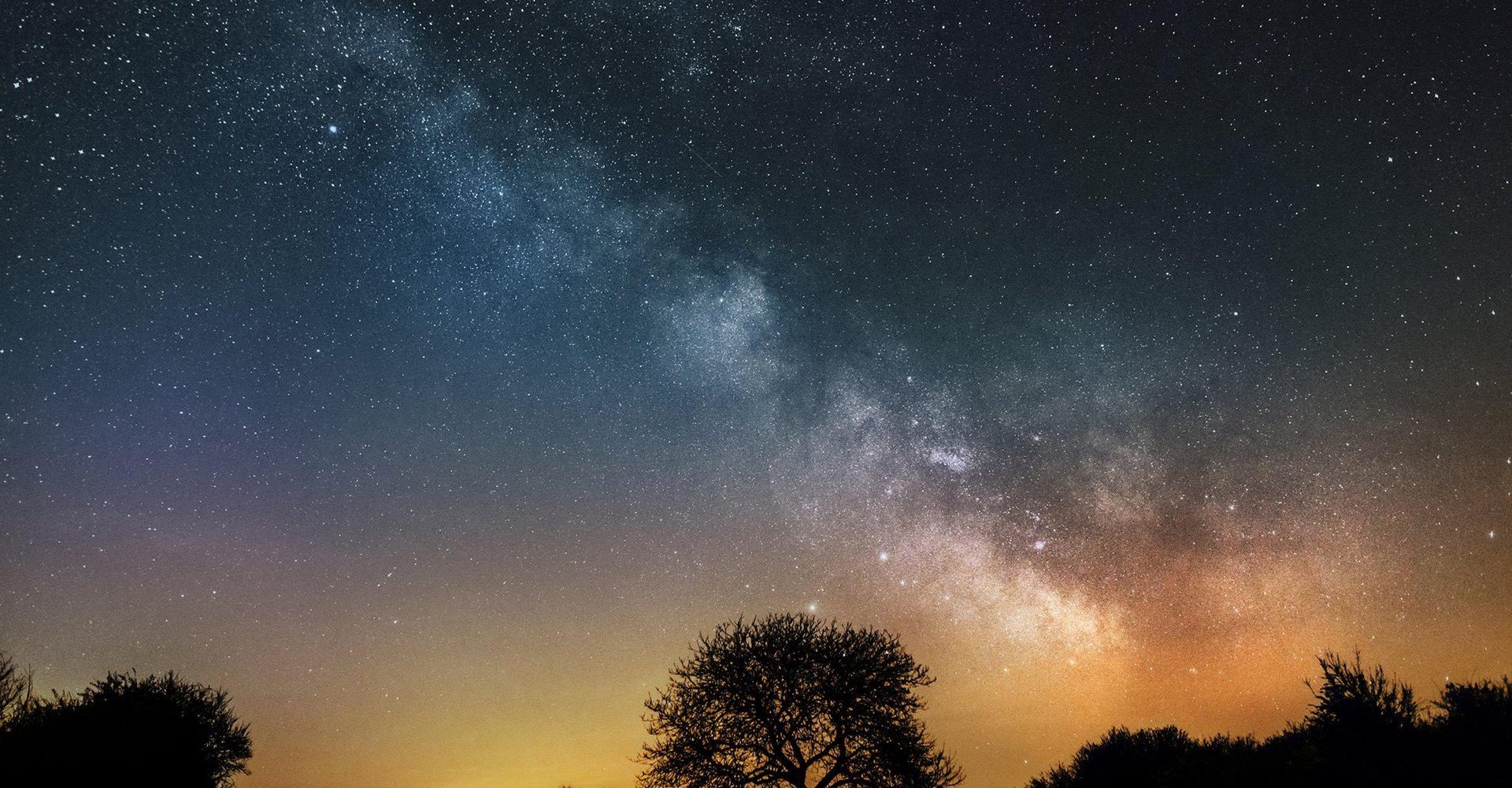 Sternenhimmel über dem Sankt Wendeler Land