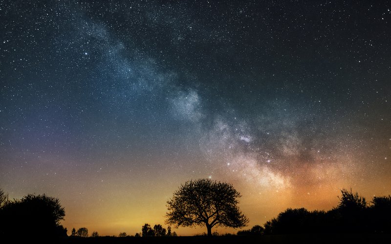 Sternenhimmel Sternenhimmel über dem Sankt Wendeler Land